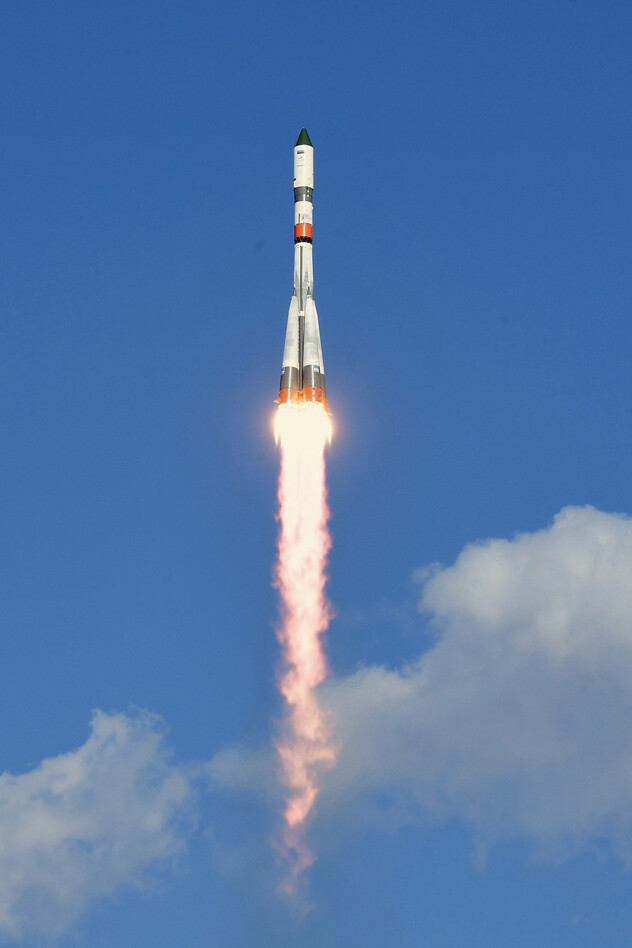 “Soyuz” raketasining avvalgi ko‘rinishi, 2019-yil.