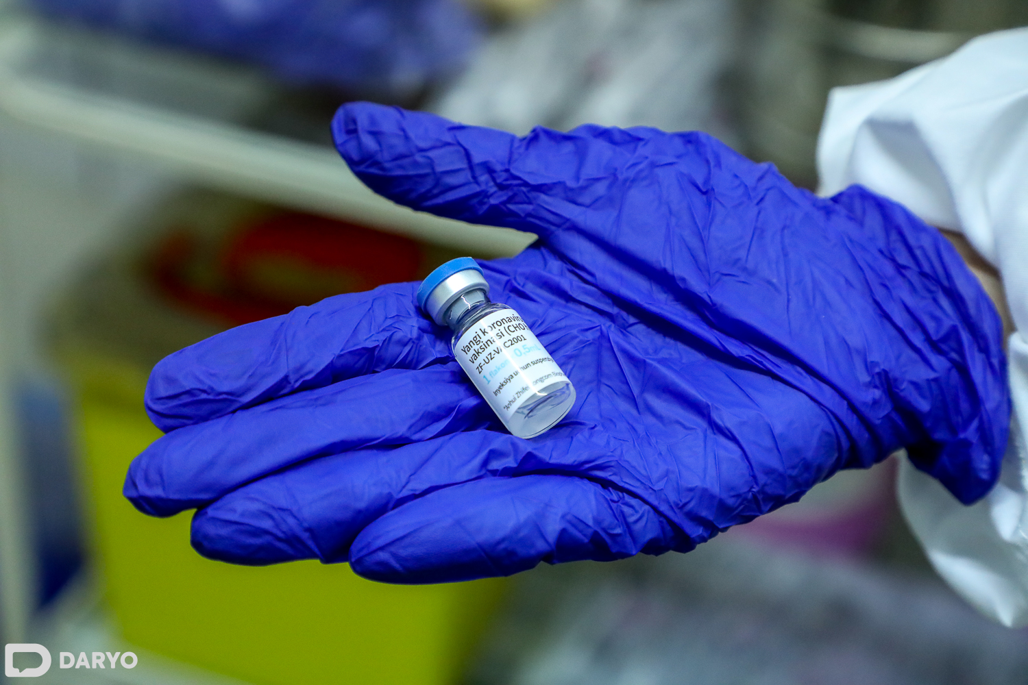 O‘zbekiston–Xitoy hamkorligida ishlab chiqilgan ZF-UZ-VAC 2001 vaksinasi.