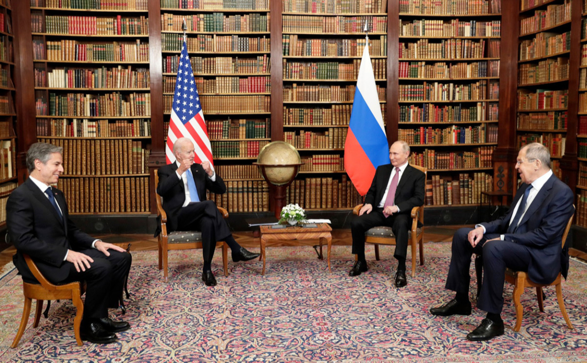 Entoni Blinken, Jo Bayden, Vladimir Putin va Sergey Lavrov