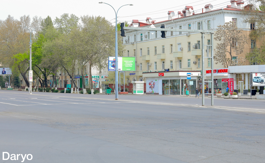 Yakkasaroy tumani, Shota Rustaveli ko‘chasi. 2020-yil 31-mart.