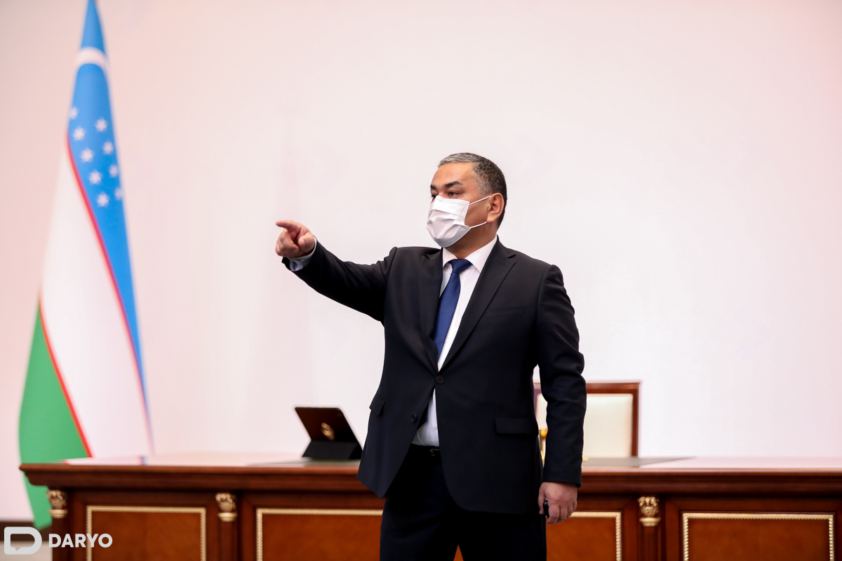 Prezident maslahatchisining birinchi o‘rinbosari Qahramon Quronboyev.