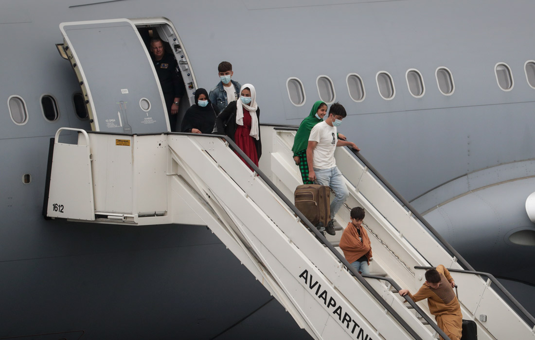 Бельгияга тегишли Аир Белгиум авиакомпаниясининг навбатдаги рейси Афғонистондан эвакуация қилинганларни Мелсбрук авиабазасига етказиб берди.