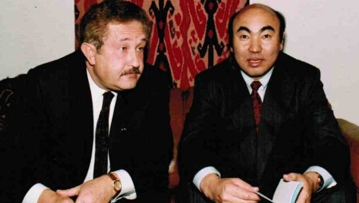Boris Birshteyn va Asqar Akayev