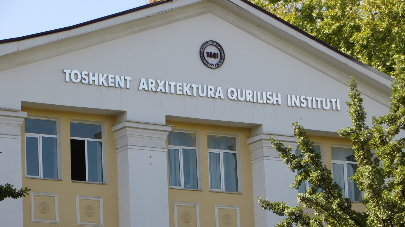Foto: Toshkent arxitektura-qurilish instituti
