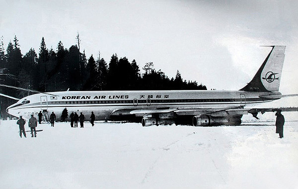 1978-yili qulatilgan Korean Air Lines samolyoti