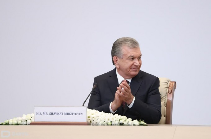 O‘zbekiston Prezidenti Shavkat Mirziyoyev