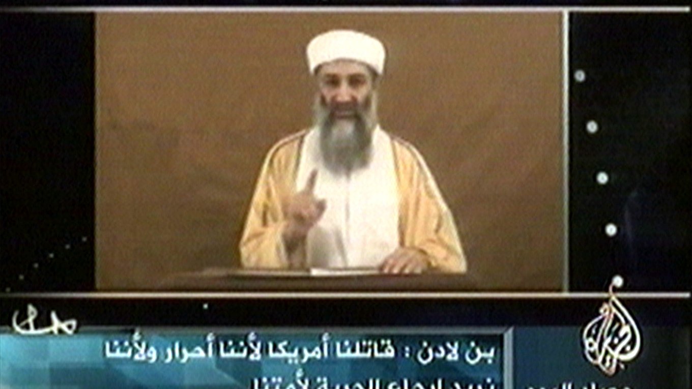 Usoma bin Lodin 2004-yil.