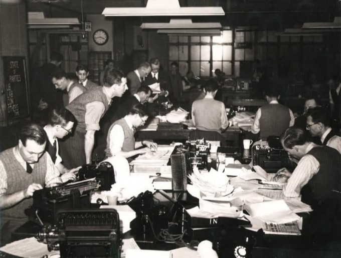 Londondagi Reuters ofisi. 1960-yil