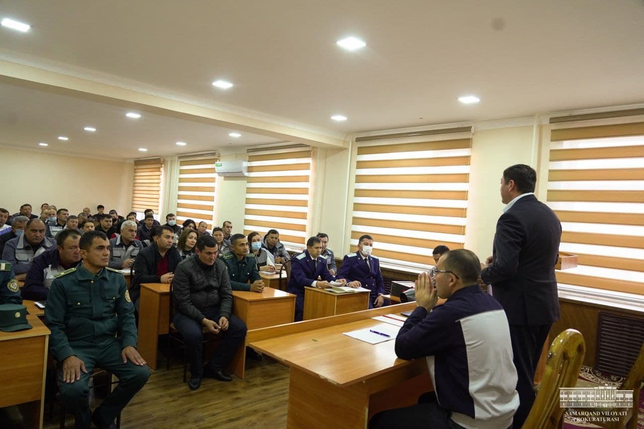 Foto: Samarqand viloyati prokuraturasi