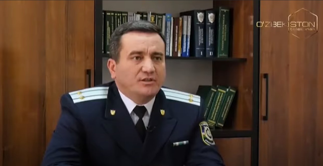 Xorazm viloyati prokuraturasining bo‘lim boshlig‘i Muzaffar Jumaniyozov