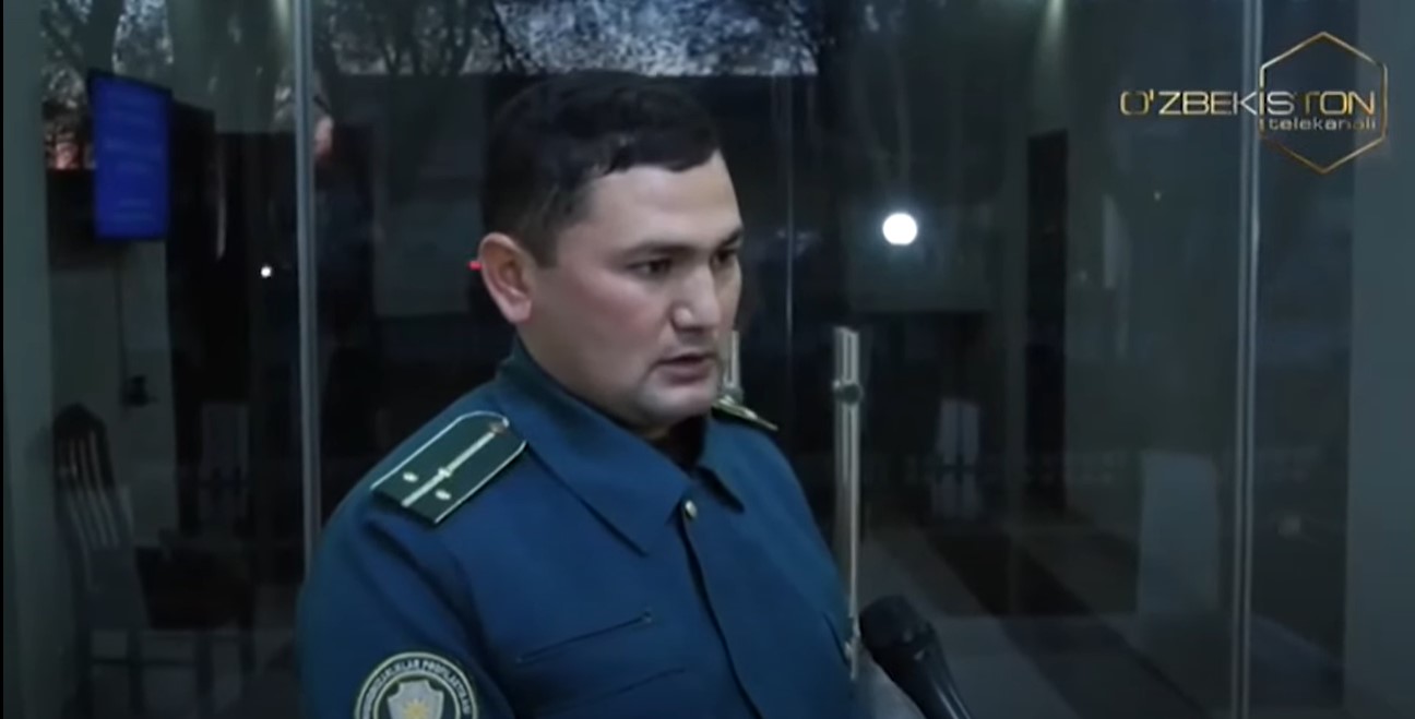 Profilaktika inspektori Muzaffar Sapoyev