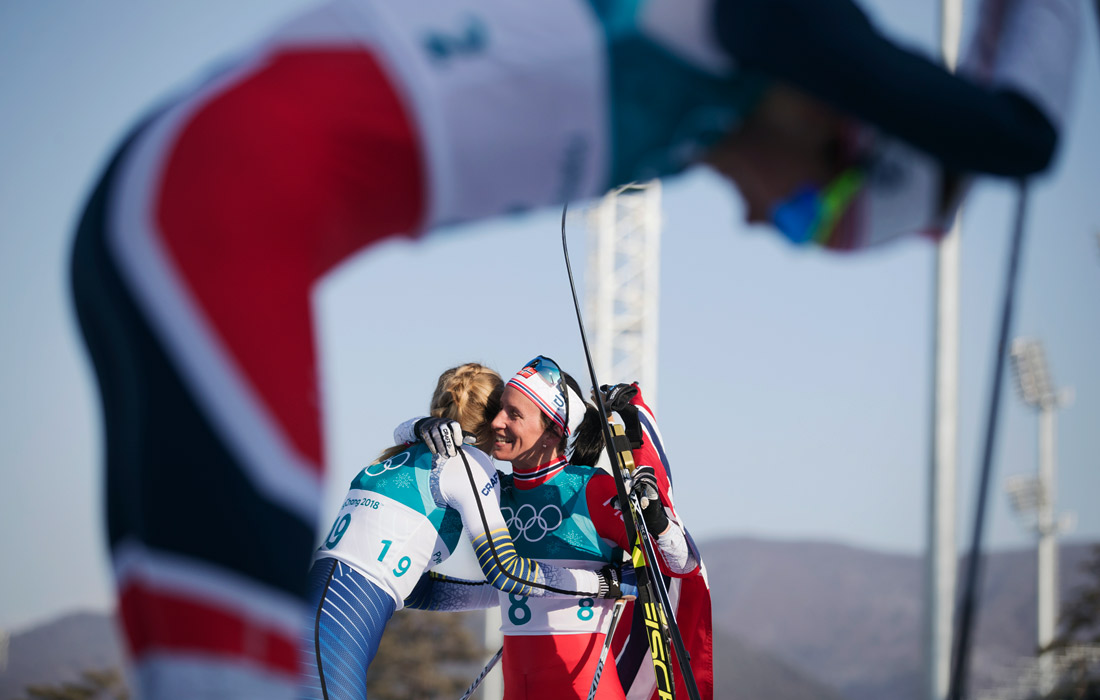 Chang‘ichi Marit Byergen (Norvegiya) Olimpiya o‘yinlarida 15 ta medal qo‘lga kiritgan, ularning 8 tasi oltin.