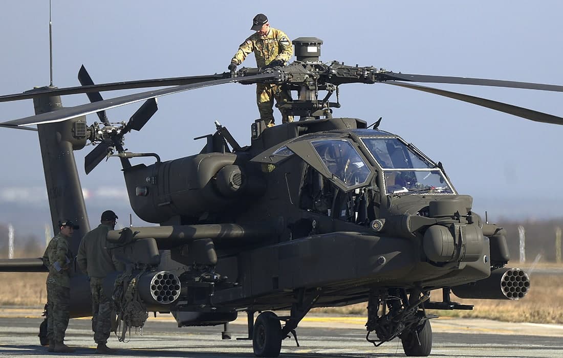 НАТОнинг бешта вертолёти Венгриядаги базага жойлаштирилди.