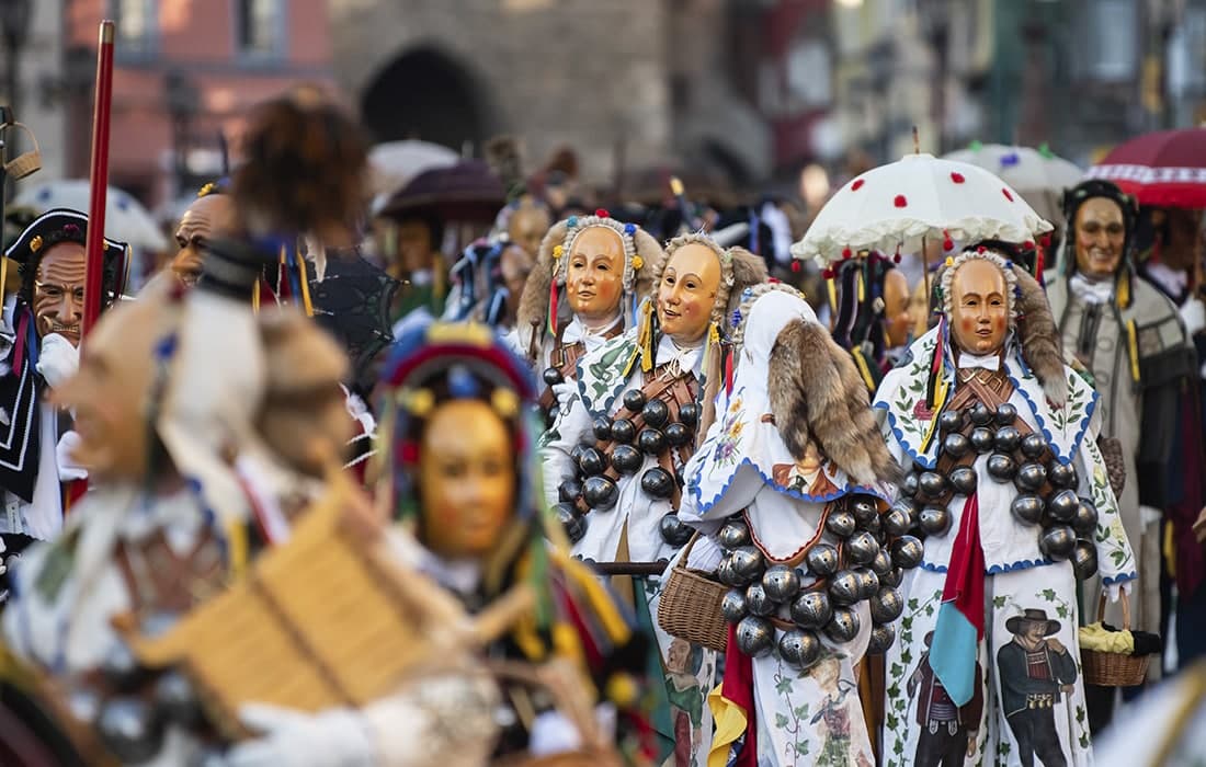 Germaniyaning Rotveyl shahrida an’anaviy karnaval bo‘lib o‘tdi.