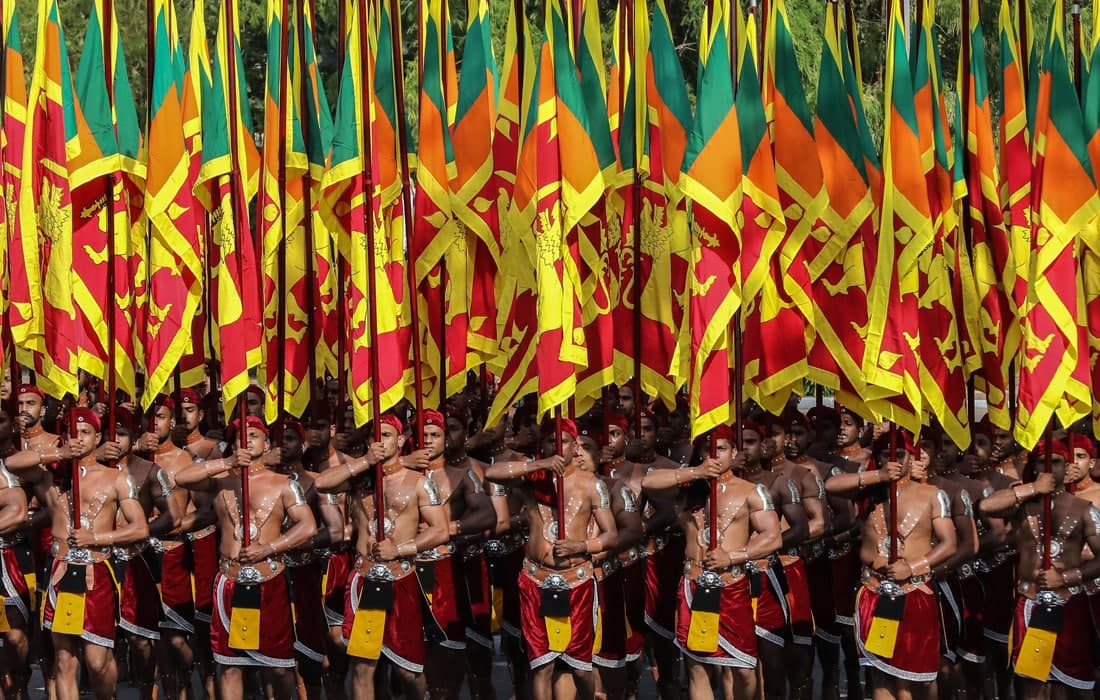 Шри-Ланка пойтахти Коломбода мамлакат мустақиллигининг 74 йиллигига бағишланган парад бўлиб ўтди.