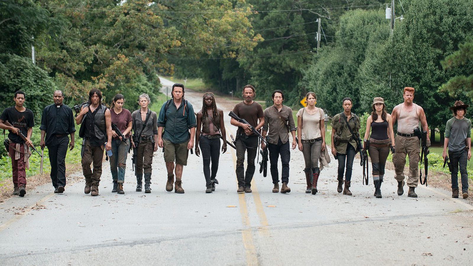 The Walking Dead serialidan kadr