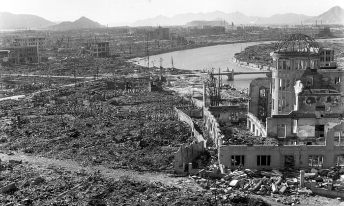 Yadro (atom bombasi) quroli tashlangan Xirosima. 1945-yil