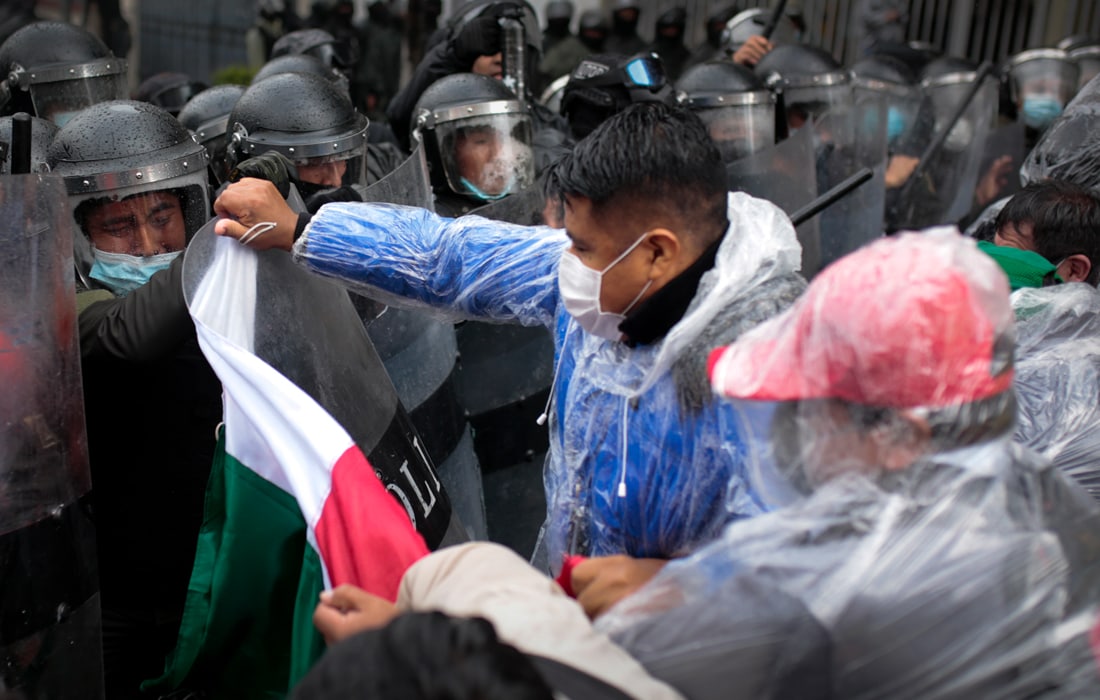 La-Pasda (Boliviya) o‘qituvchilarning norozilik aksiyasi politsiya bilan to‘qnashuvga aylanib ketdi.
