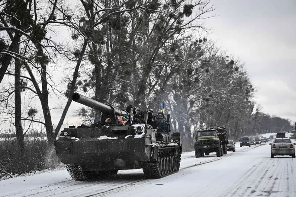 Ukrainaning o‘ziyurar artilleriya moslamasi