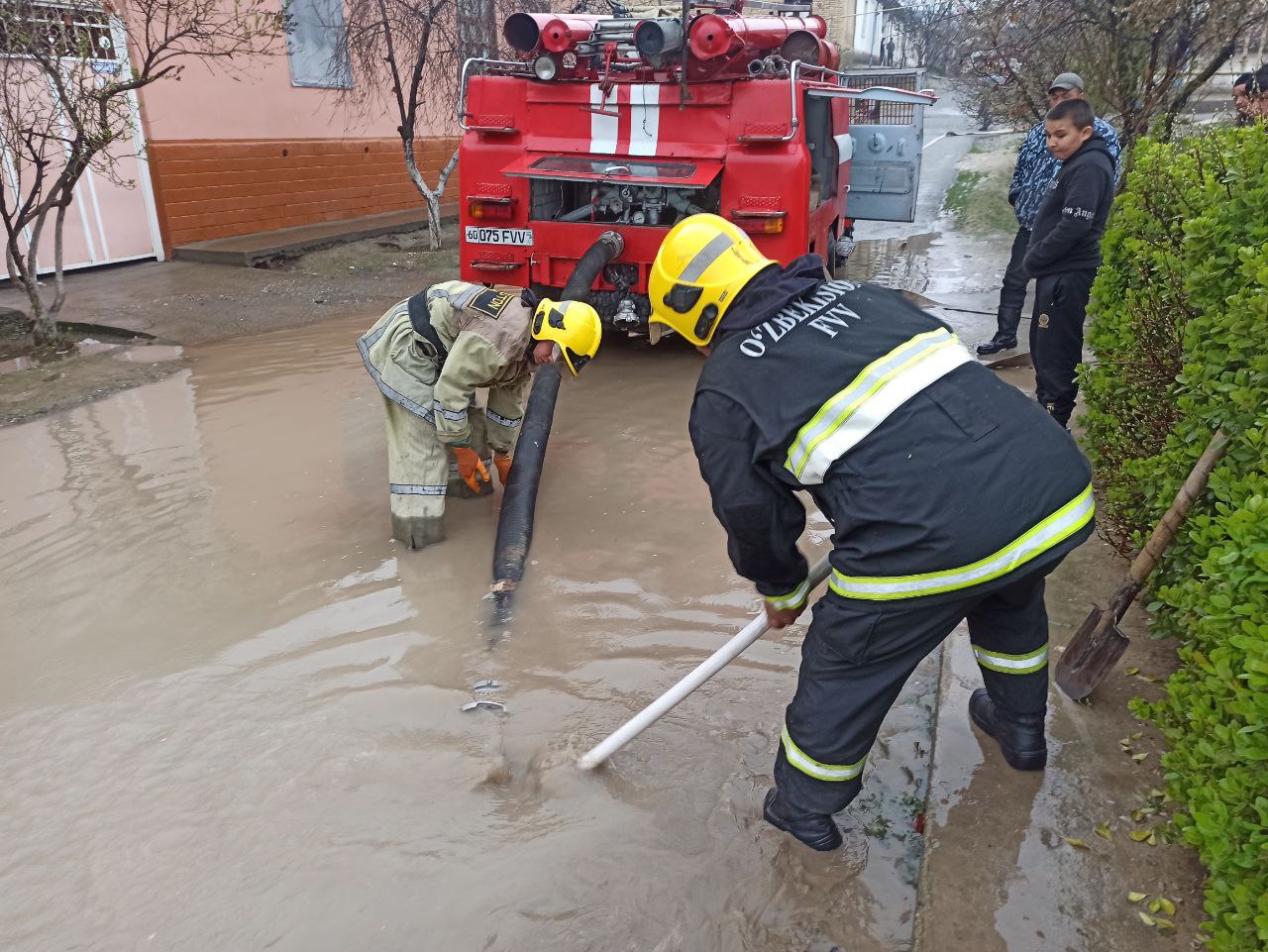 Foto: Andijon shahar Favqulodda vaziyatlar bo‘limi