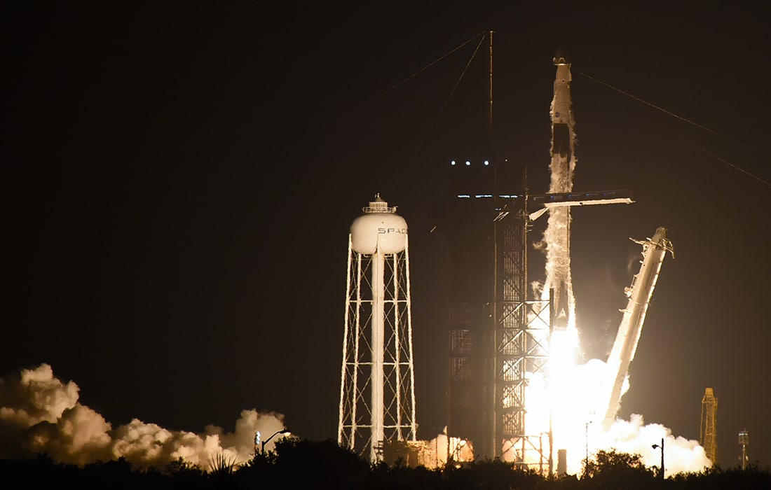 NASA ва SpaceX ХКСга йўналтирилган Crew-4 миссиясини ишга туширмоқда.