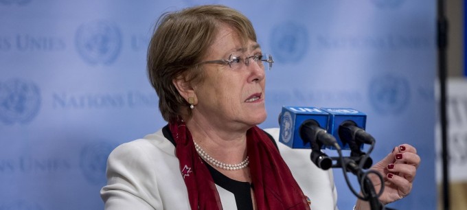 BMTning Inson huquqlari bo‘yicha oliy komissari Mishel Bachelet