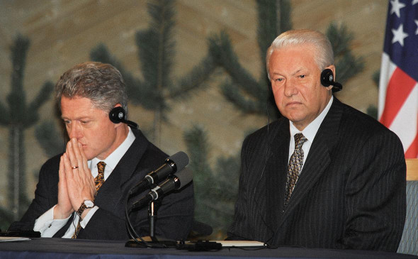 Bill Klinton va Boris Yelsin. 1997-yil.