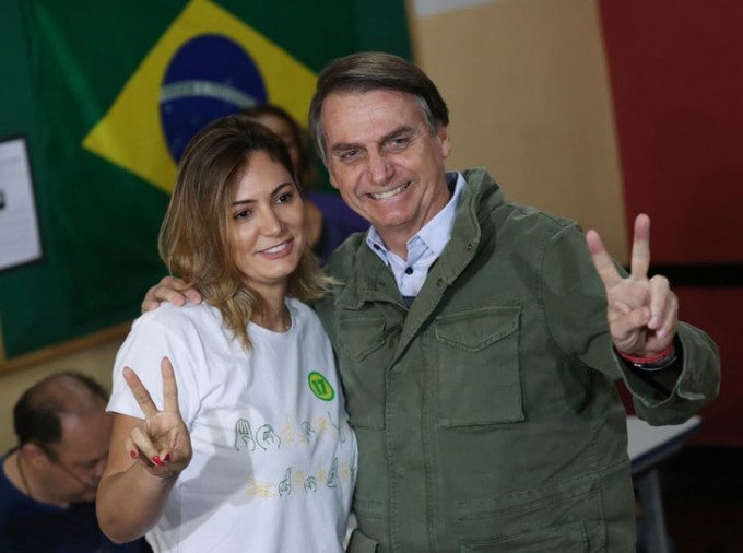 Jair va Mishel Bolsonaro, 28-oktabr 2018-yil