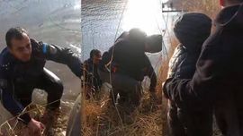 Бухорода профилактика инспектори ўзини дарёга ташлаган аёлни қутқарди