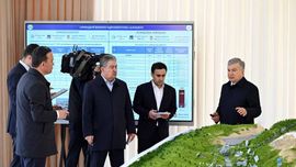 Сурхондарё вилоятидаги гидроэнергетик қувватлари юзасидан тақдимот ўтказилди