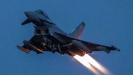 Британия ҳарбийлари Ироқ осмонида Эрон дронини уриб туширди