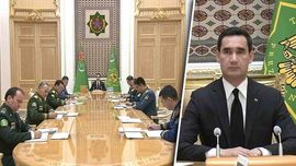 Туркманистон президенти чегара хавфсизлиги бўйича йиғилиш ўтказди