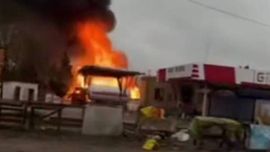 Сурхондарёдаги пропан заправкада ёнғин чиқди