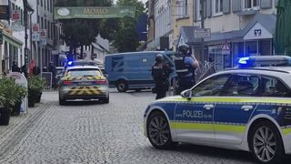 Germaniyadagi bankda odamlar garovga olindi