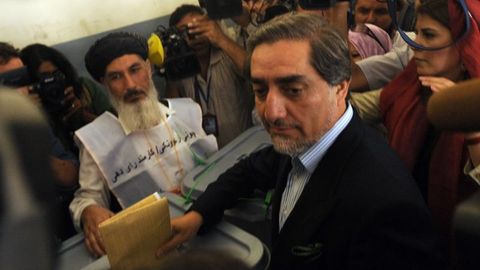 Afg‘onistondagi prezident saylovlarida muxolifat nomzodi yetakchilik qilmoqda