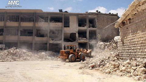 Suriyadagi bombardimonlarda 25 nafar maktab o‘quvchisi halok bo‘ldi