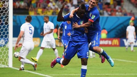 JCh-2014: Italiya 2:1 hisobida Angliya ustidan g‘alaba qozondi