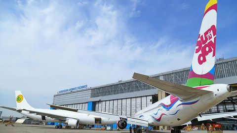 Uzbekistan Airways Technics aviakorxonasida Rossiya va Qozog‘iston “Boing”lariga texnik xizmat ko‘rsatilmoqda