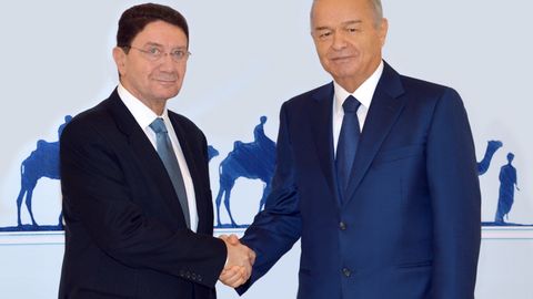 Islom Karimov BMT Jahon sayyohlik tashkiloti Bosh kotibini qabul qildi