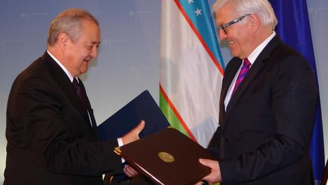 Абдулазиз Комилов Германияда мамлакат ташқи ишлар вазири билан учрашди