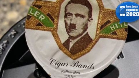 Швейцарияда Гитлер ва Муссолини портретлари туширилган қаймоқ сотувга чиқди