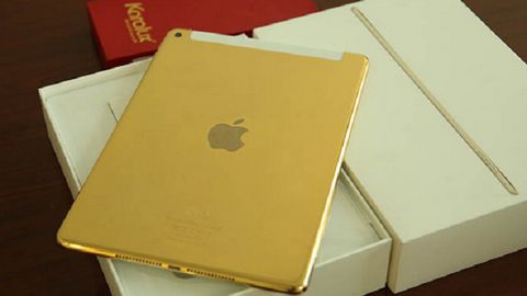 24 карат олтиндан ишланган Apple iPad Air 2 планшети тақдим этилди