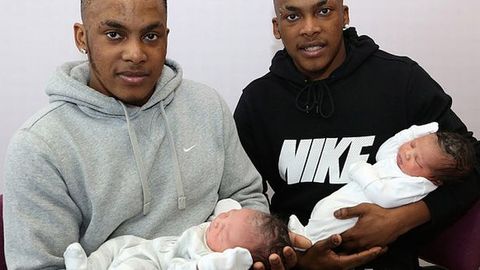 Buyuk Britaniyada egizak aka-ukalar bir kunda ota bo‘ldi