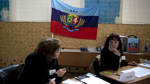 Moskva Ukraina janubi-sharqidagi saylovlarni rasman tan olmadi