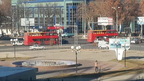 Тошкентда икки қаватли автобуслар ҳаракатланаётгани қайд этилди