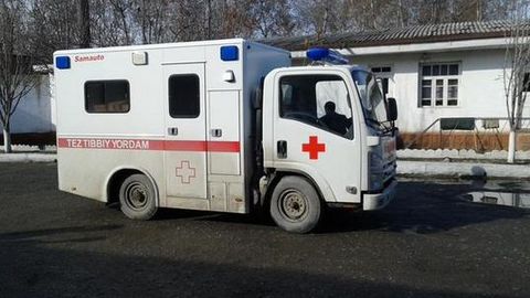«SamAvto»да ишлаб чиқарилган илк тез ёрдам машинаси Андижонда хизмат кўрсата бошлайди