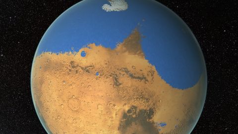 Marsda qachonlardir ulkan okean mavjud bo‘lgani aniqlandi