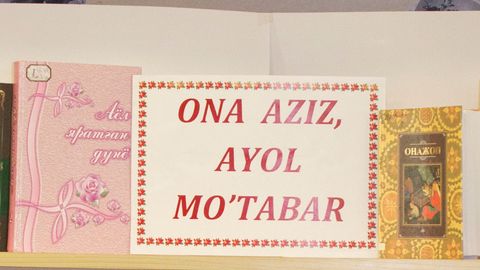 Ўзбекистон Миллий кутубхонасида «Она азиз, аёл мўътабар» номли кўргазма очилди