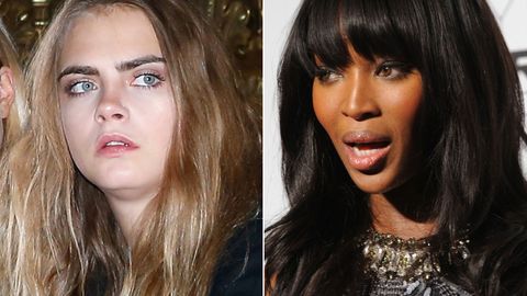 Моделлар Наоми Кэмпбелл ва Кара Делевинь Рианнани деб жанжаллашди