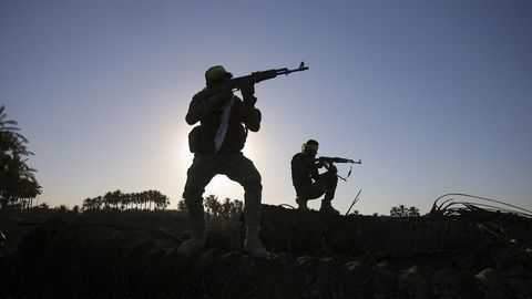 Eronda harbiylar terrorchilar guruhini yo‘q qildi